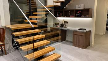 Modern U Shape Indoor Stair