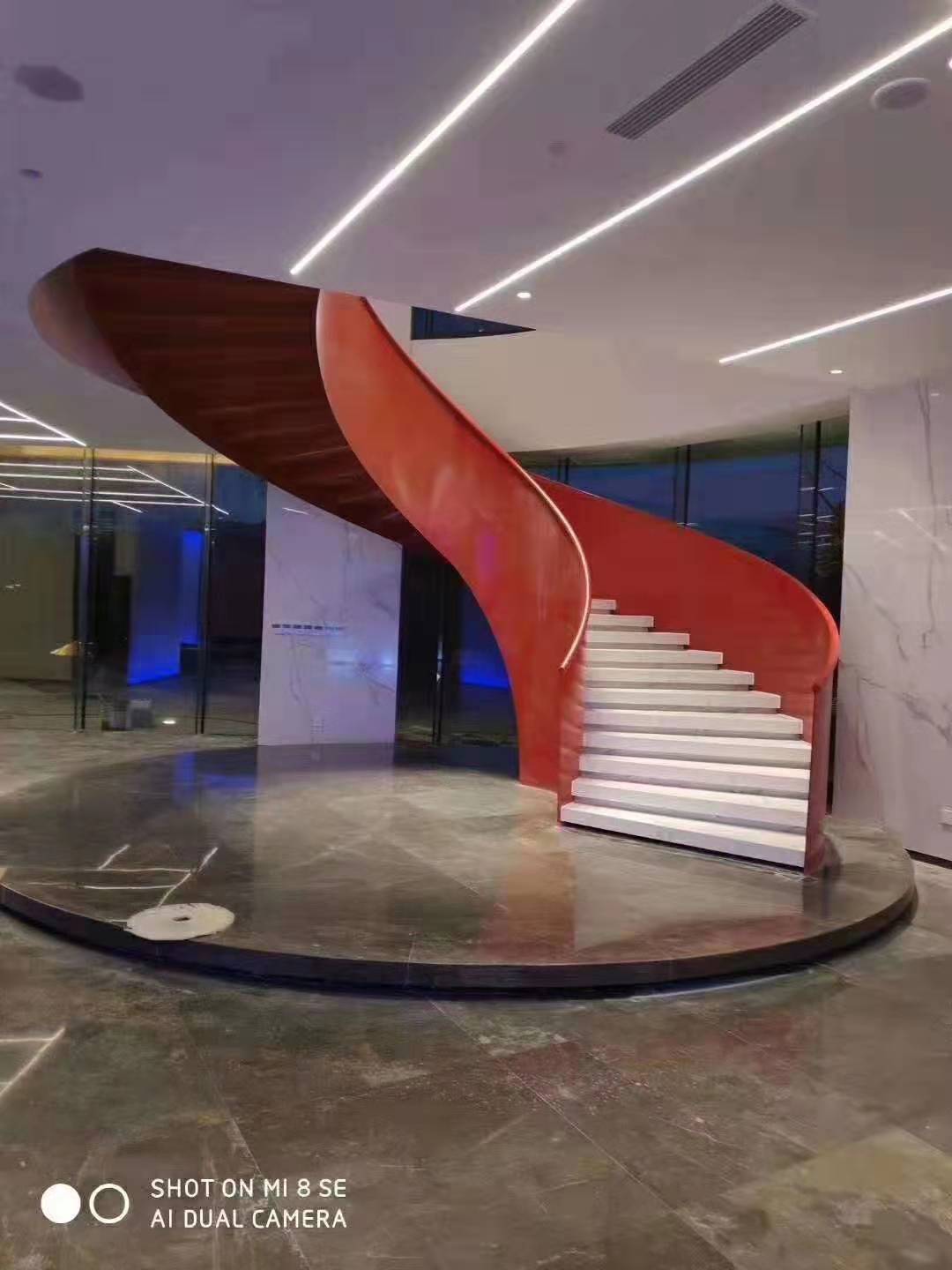 YUDI Stairs custom curved stairs cost for aprtment