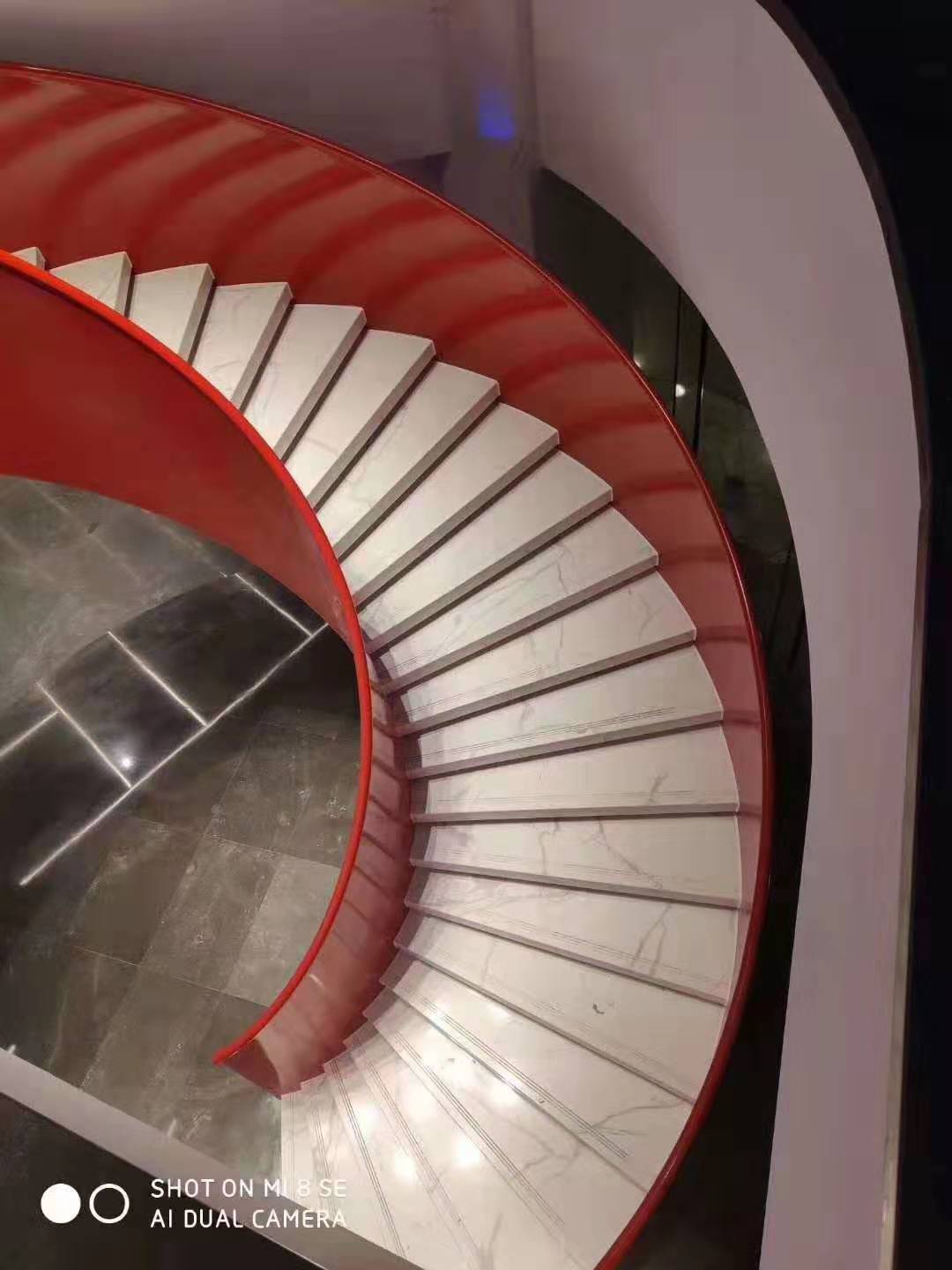 Latest curved staircase wholesale for indoor