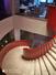 High-quality contemporary curved staircase supply for house