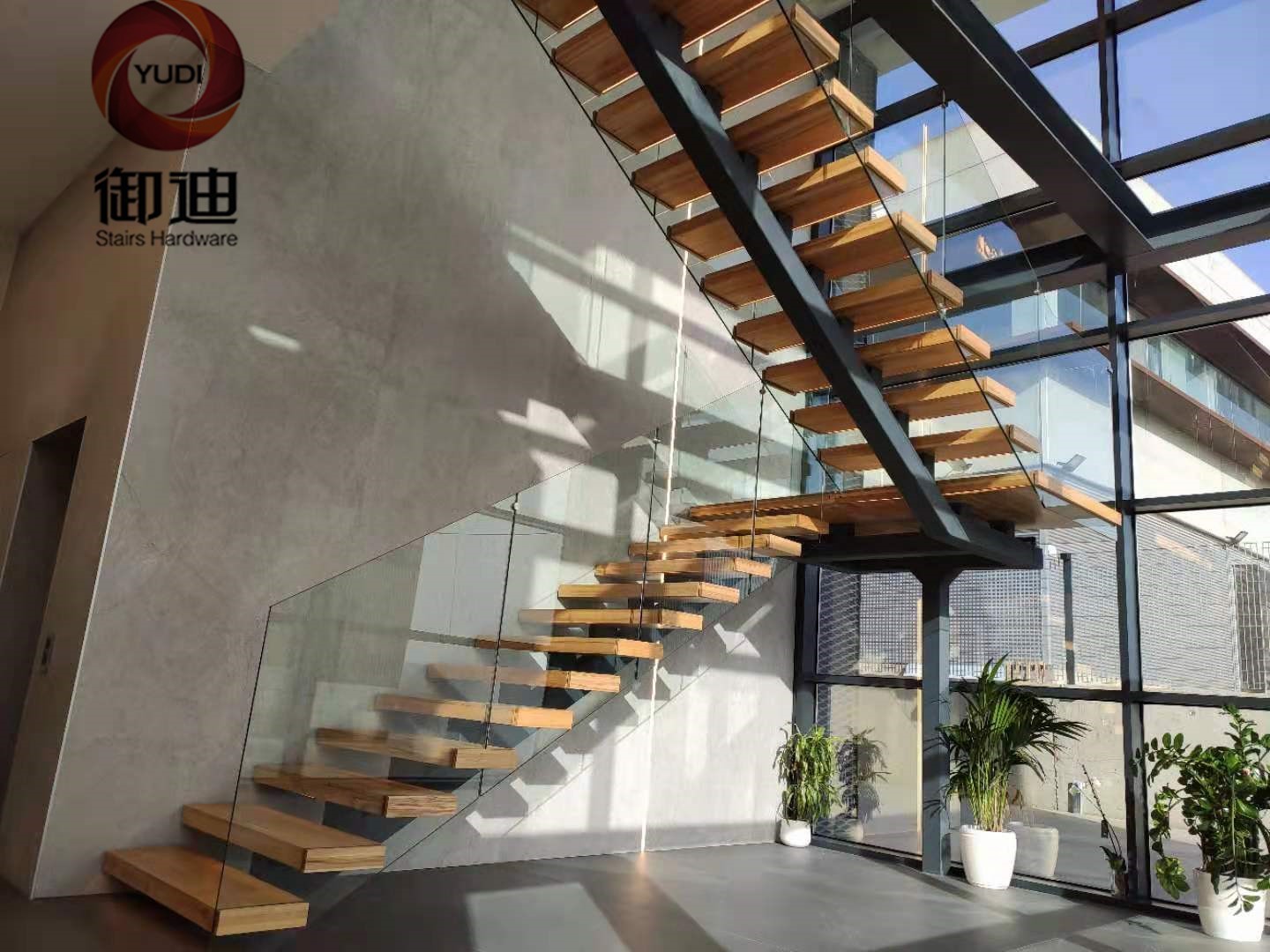YUDI Stairs Custom stairs designs factory for aprtment-5