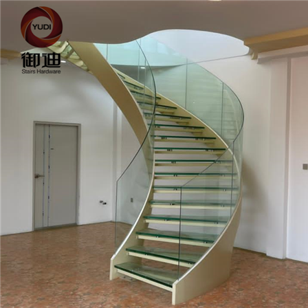 YUDI Stairs modern curved staircase factory price for indoor