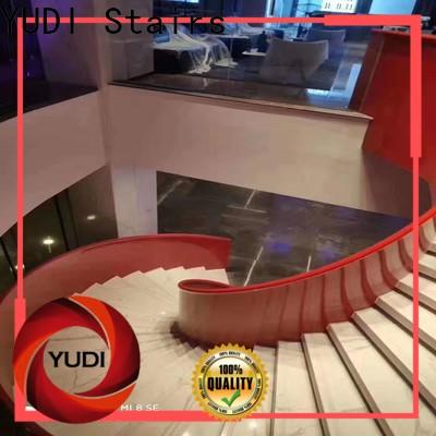 YUDI Stairs curved staircase designs suppliers for villa