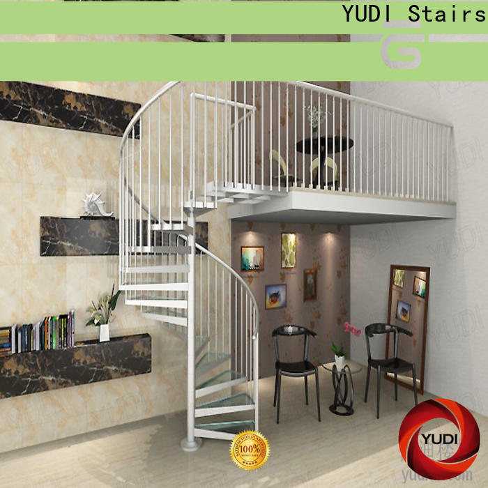 YUDI Stairs custom spiral staircase manufacturers for house