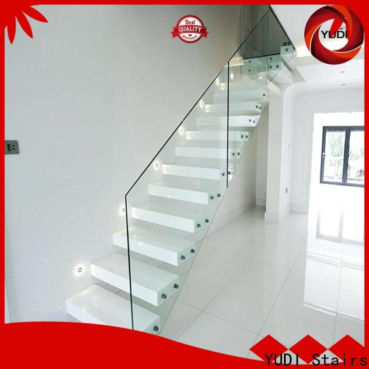 Custom made floating stairs design factory price