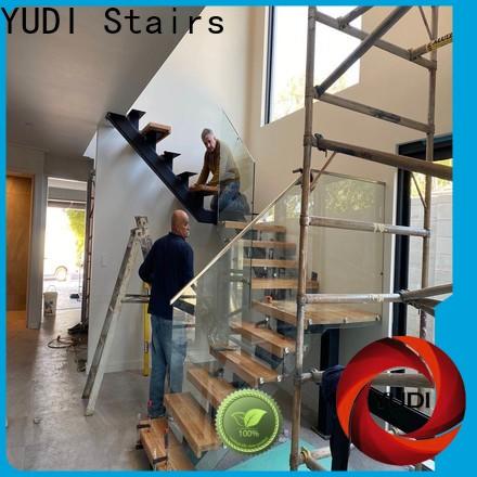YUDI Stairs Custom made residential stairs manufacturers for villa