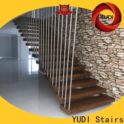 Quality floating staircases factory price for villa