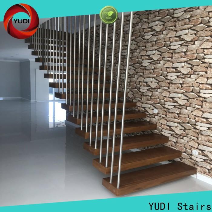 Top floating wood stairs vendor for hotel