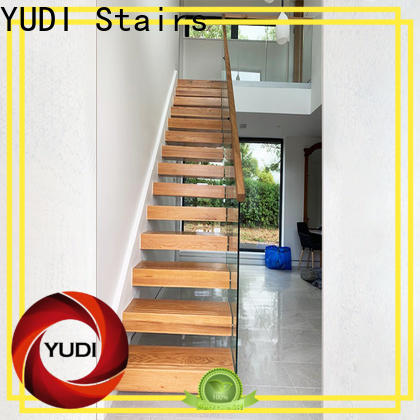 YUDI Stairs Latest metal floating stairs factory price for hotel