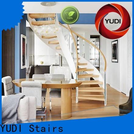 YUDI Stairs Custom curved concrete staircase suppliers for house