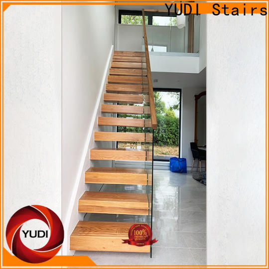 YUDI Stairs floating treads factory for office building