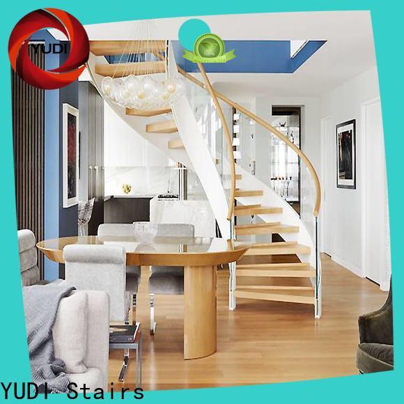 YUDI Stairs Customized half round stairs supply for house
