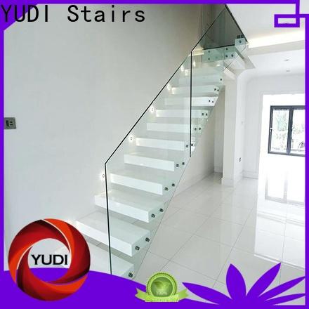 YUDI Stairs spiral floating staircase manufacturers for apartment