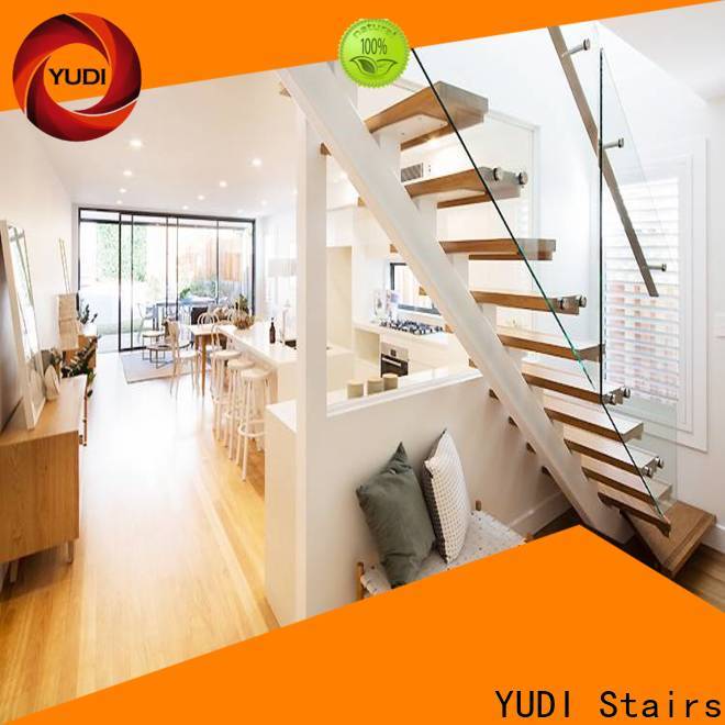 YUDI Stairs straight flight staircase cost for commercial use