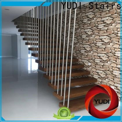 YUDI Stairs floating spiral staircase factory price for apartment