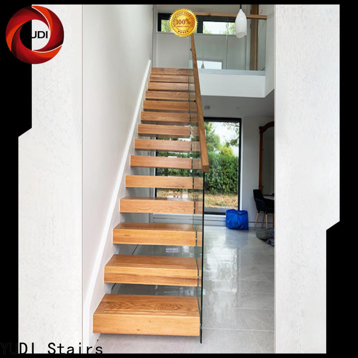 YUDI Stairs floating stair kit factory for apartment