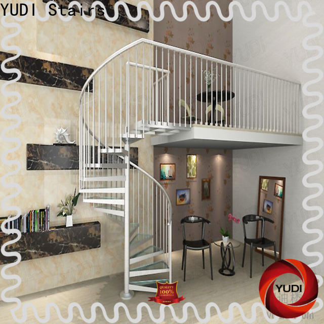 YUDI Stairs High-quality external spiral staircase for aprtment