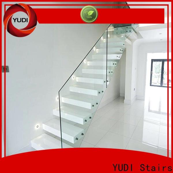 YUDI Stairs floating steps staircase cost for villa
