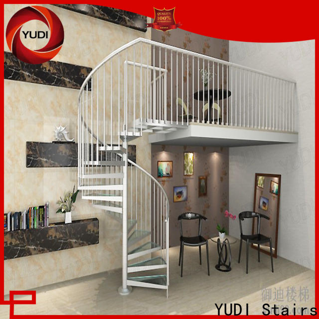 YUDI Stairs outdoor spiral staircase for sale supply for house