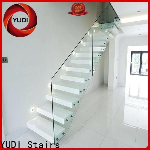 YUDI Stairs floating spiral staircase price for hotel