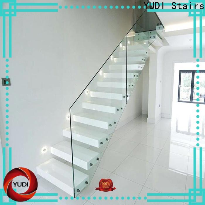 YUDI Stairs Custom floating stairs factory for hotel