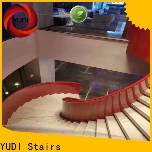 YUDI Stairs Custom half round stairs price for house