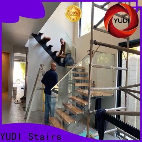 YUDI Stairs straight stair factory for aprtment