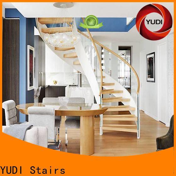 YUDI Stairs curved stairs suppliers for house