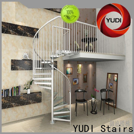 YUDI Stairs Best steel spiral staircase suppliers for home