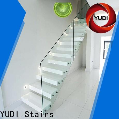 YUDI Stairs Custom floating stairs design cost for apartment